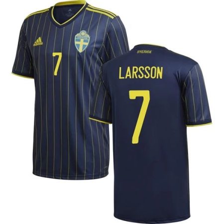 Camisola Suécia Larsson 7 Alternativa 2021